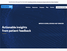 Tablet Screenshot of narrativedx.com